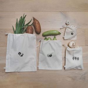 Bolsa de Lona de Algodón Puro Reutilizable de Buena Calidad, Bolsa de Algodón Muselina Orgánica, Bolsas de Regalo de Algodón Ecológico con Logotipo Impreso - Product Image 2