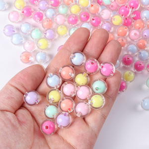 Perles rondes Bubblegum <span class=keywords><strong>de</strong></span> 8, 10, <span class=keywords><strong>12</strong></span> et 14 mm pour l'artisanat - Product Image 4