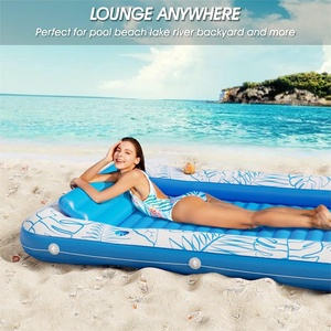 Vente Flash : Lit Flottant Gonflable pour Piscine – Idéal pour Bronzer et Se Baigner au Soleil - Product Image 5