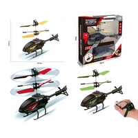 Mini hélicoptère volant à induction EPT, contrôlé à la main, drone à capteur infrarouge avec télécommande montre pour enfants