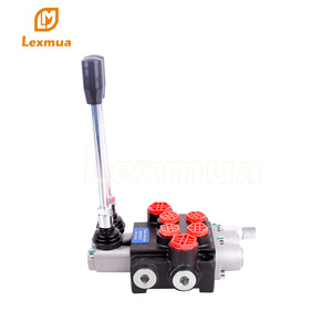 Vanne hydraulique multi-directionnelle Lexmua 2P40 FOT, taille de port 1/2 pouce, vanne de commande directionnelle pour fluide huileux - Product Image 1