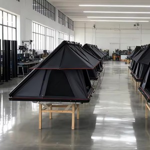 Carpa de Techo para Auto, Tipo Extendido, Tela Oxford, Carcasa Rígida, Cuatro Estaciones, Una Habitación, Plegable, Impermeable, Resistente al Viento, Protección UV - Product Image 3