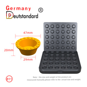 Allemagne Deutstandard 30 trous Presse à tarte aux œufs <span class=keywords><strong>Mini</strong></span> Tart Cakes Presse Tarte Machine - Product Image 2