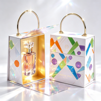 Boîte rigide personnalisée de qualité supérieure, boîte en papier, emballage pour parfum, cosmétiques, cadeaux, avec gaufrage