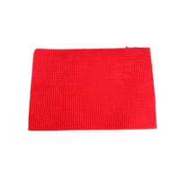 Textile de maison moderne, doux et magique, nettoyage de la poussière, tapis chenille en microfibre antidérapant fabriqué à la machine avec support en PVC