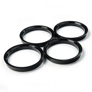 Black Plastic Wheel Hub Centric Rings Hub Rings For Audi Wheel Rim Parts Tire Ring For Mercedes 70.1 69.1 68.1 67.1 66.6mm