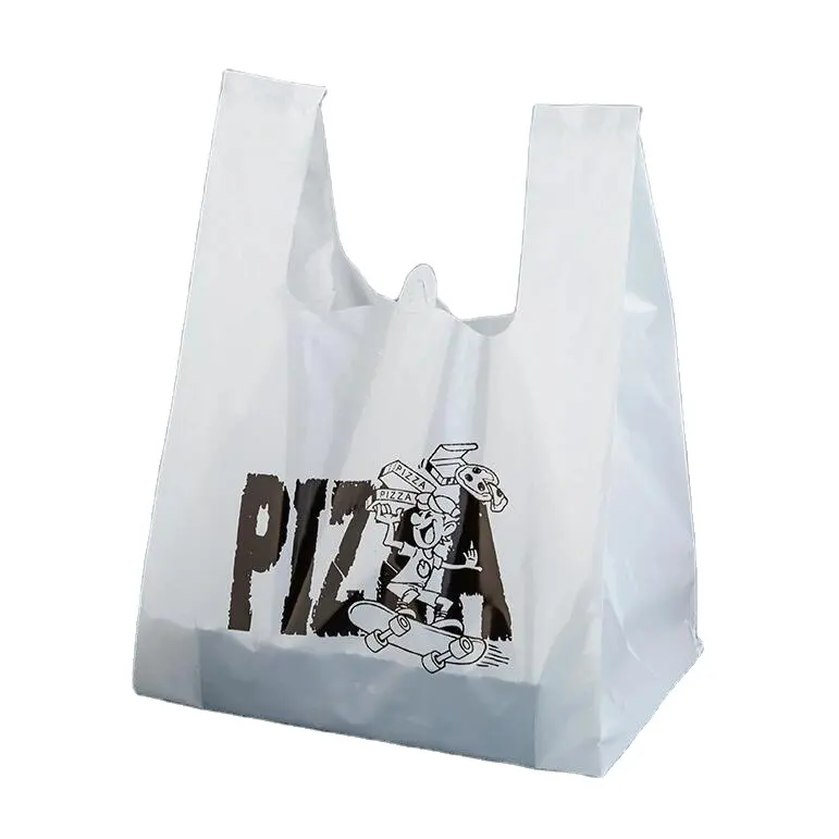 Thank You T-shirt Bags (350 Count) (White) - Grocery, Shopping Bag, Restaurants, Convenience Store