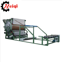 Machine à plastifier électrique à bande horizontale avec moteur pour l'habillement, les textiles, les films et l'emballage du bois