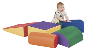 Trẻ em trong nhà mềm chơi thiết bị đồ chơi kết nối khối xây dựng thông minh - Product Image 2