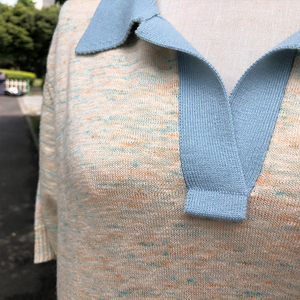 Nuevo estilo italiano verano 10% Lino 40% acrílico 50% algodón <span class=keywords><strong>Falx</strong></span> vestido para mujeres y niñas - Product Image 4