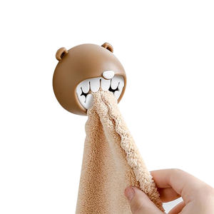 Tienda en línea Venta caliente Gancho autoadhesivo Palo resistente en la puerta de la pared y tiras de bucle Paquete de 4 - Product Image 4