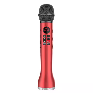 ไมโครโฟนคาราโอเกะไร้สายแบบพกพา YOFITS L-598 9w สำหรับร้องคาราโอเกะ พร้อมเครื่องเล่น Mp3 และเครื่องบันทึกเสียง จากประเทศจีน - Product Image 3