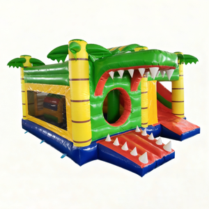 Château gonflable pour enfants avec toboggan, château gonflable personnalisé avec des dessins animés pour une utilisation en intérieur, en extérieur, à la maison, dans la cour, pour les fêtes d'anniversaire - Product Image 3