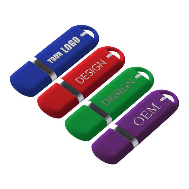 Free Design Plastic 16GB 8GB 32GB USB 2.0 Flash Drive Custom Logo 3.0 64GB 128GB Zip Drive 4GB Custom Gift Pendrive Memory Stick