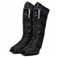 Système de récupération par compression d'air séquentiel professionnel Eveekon pour le sport avec chaleur, 5 modes, rechargeable par Type C