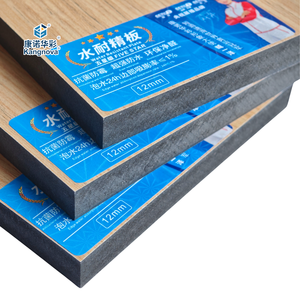 12mm dày cửa HDF và tủ bếp tấm chống thấm nước chống cháy melamine phủ 4x8 MDF ván gỗ vật liệu sợi - Product Image 2