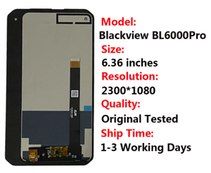 Lcd Assembly Touch Screen Digitizer Screen for Blackview <strong>BL6000</strong> Pro LCD Display - Product Image 2