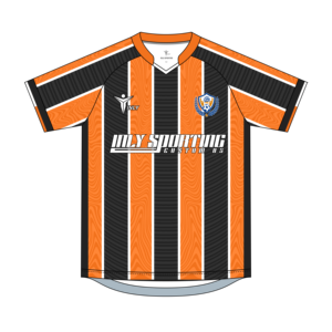 Grosir kaus sepak bola kebesaran uniseks, seragam sepak bola bergaris Retro asli - Product Image 2