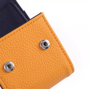 Màu Cam Và Màu Đen Biểu Tượng Tùy Chỉnh Da Đồng Hồ Lưu Trữ Túi Sang Trọng Trường Hợp Di Động Với Hình Ảnh Tùy Chỉnh Hộp Đồng Hồ & Trường Hợp - Product Image 5