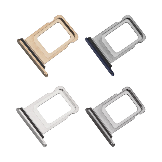 Sim Card Holder Tray Slot Single and Dual Sim Tray Mobile Phone Replacement for iPhone 12 Pro/Max
