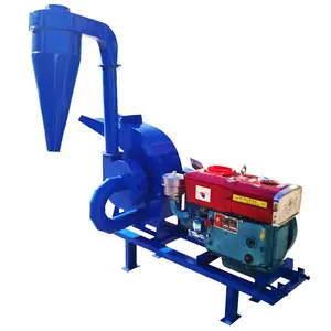 Manxon Diesel Engine Feed Processing Maize Grinding Machine für Cattle