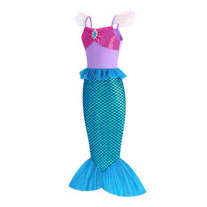 Disfraz de Sirena para Niñas, Disfraz de <span class=keywords><strong>Princesa</strong></span> <span class=keywords><strong>Ariel</strong></span> para Fiesta de Cumpleaños, Disfraz de <span class=keywords><strong>la</strong></span> <span class=keywords><strong>Sirenita</strong></span> para Niños - Product Image 2