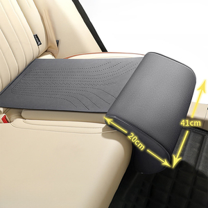 Car <b>Seat</b> Cushion Leg Support Memory <b>Foam</b> Suede, Breathable Extended Durable Universal All Season Fit, for BMW Toyota Honda - Product Image 4