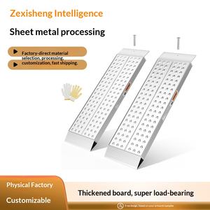 <span class=keywords><strong>Rampe</strong></span> de moto pliable Hanak épaissie, antidérapante, pour chargement sans obstacle et accès en pente - Product Image 2
