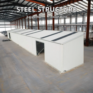Hebei Industry Heavy Modular Prefabricado Estructura de acero Soldadura Taller industrial Galpon/<span class=keywords><strong>Tinglado</strong></span>/Nave Tipo de luz Corte - Product Image 5