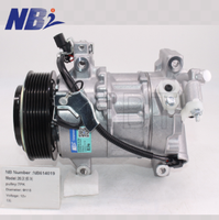 Compresseur de climatisation automobile NBT 12V durable pour Acura Rdx 7PK 120MM OE 3881050NH01 3881050NH02 Neuf Garantie 1 an Haute qualité
