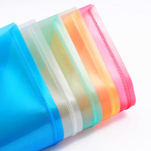 Foska A4 FC formato impermeabile e resistente all'abrasione <span class=keywords><strong>buste</strong></span> in <span class=keywords><strong>plastica</strong></span> PP in poli <span class=keywords><strong>buste</strong></span> con chiusura sicura e tasca per etichette - Product Image 4