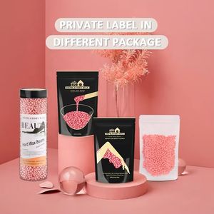 Cire dépilatoire bio Lifestance en marque blanche, 100g, 300g, 500g, 1000g, perles dures, anti-allergie, pour visage et zones sensibles - Product Image 3