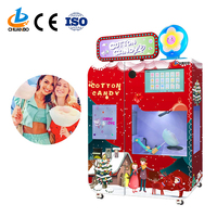 Máquina Expendedora de Algodón de Azúcar con Pantalla Táctil Comercial, Nuevo Diseño, Fabricada por Fábrica OEM ODM en China, Tecnología Chuanbo