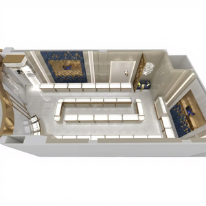 Exhibidor de Joyería de Lujo Moderno de Alta Calidad LUX, Exhibidor Personalizado para Tienda de Joyería, Garantía de 5 Años, Premios POPAI Oro y Plata 500 - Product Image 1