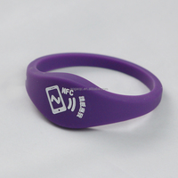 Bracelet NFC en silicone étanche AOGAO en promotion pour la salle de sport et la piscine – Accessoire de casier facile à assembler