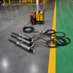 Hydraulic <b>Wedge</b> Rock Splitter Machine | Static Non Explosive Stone <b>Splitting</b> Gun | Diesel Quarry Rock Breaking Equipment - Product Image 1