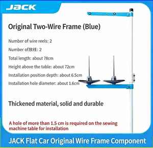 <span class=keywords><strong>Support</strong></span> de <span class=keywords><strong>bobine</strong></span> de <span class=keywords><strong>fil</strong></span> pour <span class=keywords><strong>machine</strong></span> à <span class=keywords><strong>coudre</strong></span> JACK pour <span class=keywords><strong>machine</strong></span> à point droit/overlock/couvre-point (2/3/4/5/6 fils) - Product Image 4