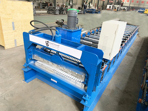Zinc Aluminium Colored Steel Roof <b>Tile</b> Forming Cutting Arching Roof <b>Sheet</b> Corrugated Wave Roll Forming Machine for Wall <b>Tile</b> - Product Image 3