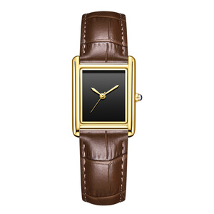 HONMIN HM-8016 <span class=keywords><strong>Montre</strong></span> carrée française pour femme, <span class=keywords><strong>montre</strong></span> à quartz simple et luxueuse - Product Image 5