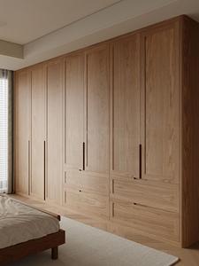 Custom Solid Wood Villa Project Furniture High Quality <strong>Storage</strong> <strong>Wardrobe</strong> <strong>Solutions</strong> - Product Image 5