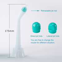 Pulvérisateur de bidet portable vertical moderne, bouteille de toilette intelligente, mini pulvérisateur d'eau manuel, écologique, pour voyage et salle de bain