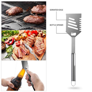Đa Chức Năng 18Pcs Thép Không Gỉ <span class=keywords><strong>BBQ</strong></span> Phụ Kiện Trong Nhôm Trường Hợp <span class=keywords><strong>BBQ</strong></span> Công Cụ Thiết Lập 10 26Pcs Ngoài Trời Nướng Thịt Nướng Đồ Dùng - Product Image 4