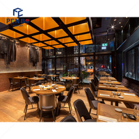Restaurant de sushi de style japonais Design Fast Food Sushi Bar Comptoir Tables et chaises de restaurant Meubles