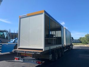 <span class=keywords><strong>Maison</strong></span> préfabriquée modulaire en conteneur de 3 x 6 mètres, en kit, pour dortoir temporaire, bureau ou bâtiment de chantier. - Product Image 6