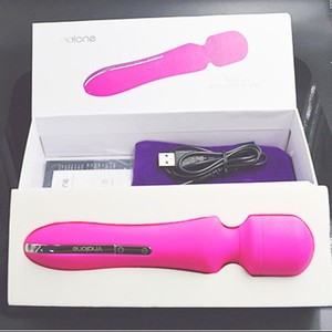 Wasserdichter Adult AV Wand <span class=keywords><strong>Massage</strong></span> gerät <span class=keywords><strong>Dildo</strong></span> vibrator mit Klitoris Stimulator Vibration Stick Attachment Sexspielzeug für Frauen - Product Image 2