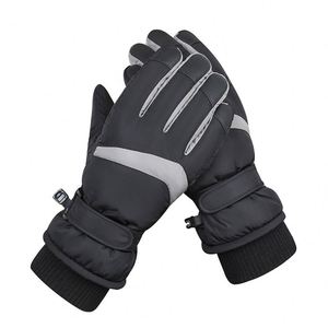 Ski <b>Gloves</b> Winter Cold-Proof Cycling Fleece-Lined Thickened Warm Sports Outdoor <b>Touchscreen</b> <b>Gloves</b> - Product Image 1