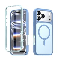 Accessoires mobiles hybrides robustes 3 en 1 pour Samsung S25 S26 Ultra, coque de téléphone antichoc ultra résistante pour iPhone 18 17 16 15 14 13