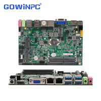 6*RS232 COM Boîtier PC industriel embarqué Intel 7e génération Core i5 7200U I7 8550U compatible avec les systèmes Win10/11 Linux