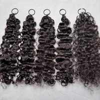 Cheveux humains bouclés birmans pour tresses au crochet, extensions 100 % cheveux naturels pour tresses bohèmes