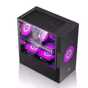 คอมพิวเตอร์ตั้งโต๊ะเกมมิ่งประสิทธิภาพสูงรุ่นใหม่ OEM พร้อมโปรเซสเซอร์ I7 แรม DDR4 8G SSD 512G เคสอะลูมิเนียม ATX สำหรับเกมเมอร์มืออาชีพ สีดำ/ขาว - Product Image 3